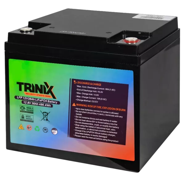 TRINIX LFP 12V38Ah LiFePo4 Акумуляторна батарея
