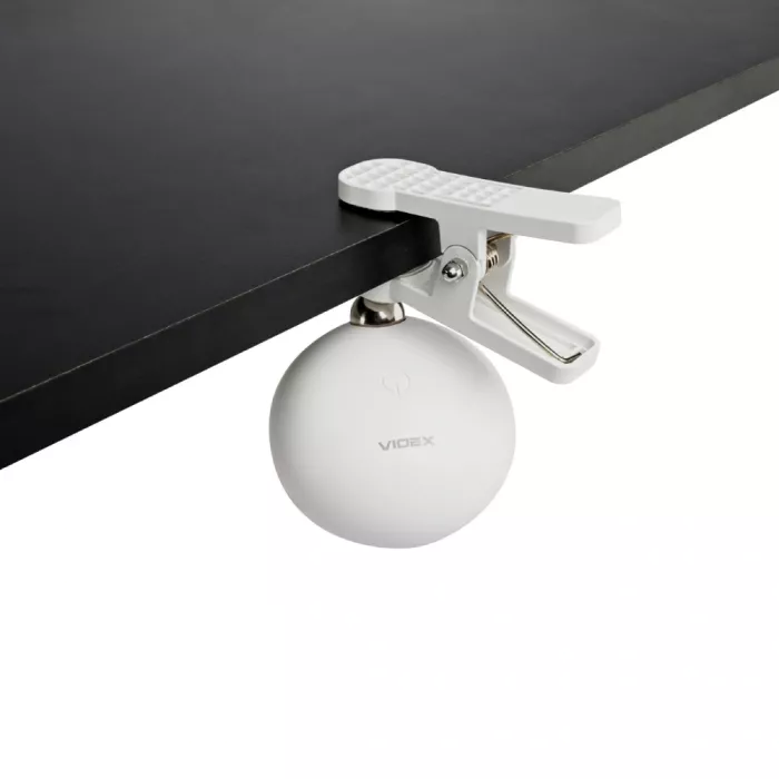 VIDEX VLE-TF18W 3W 3000-5500K 220V LED лампа настiльна з акумулятором