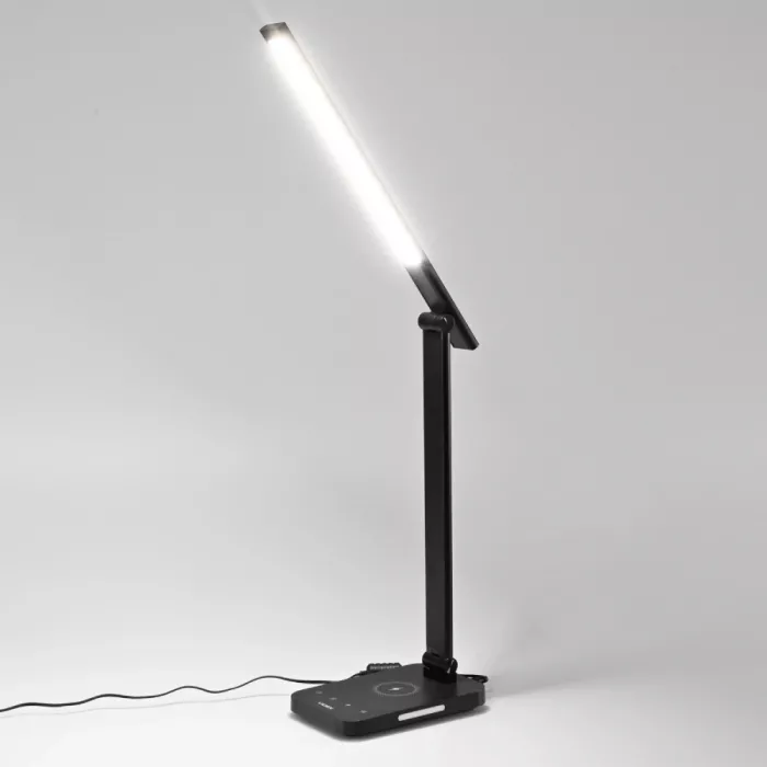 VIDEX VL-TF17B 18W 1800-6500K LED лампа настільна з бездротовою зарядкою