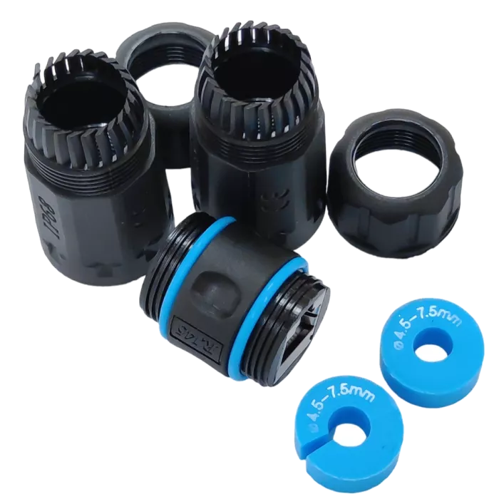 RJ45-RJ45 STP Водонепроницаемый соединитель IP68 кат. 6