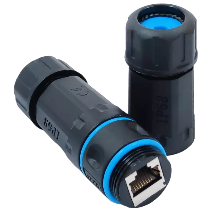 RJ45-RJ45 STP Водонепроницаемый соединитель IP68 кат. 6