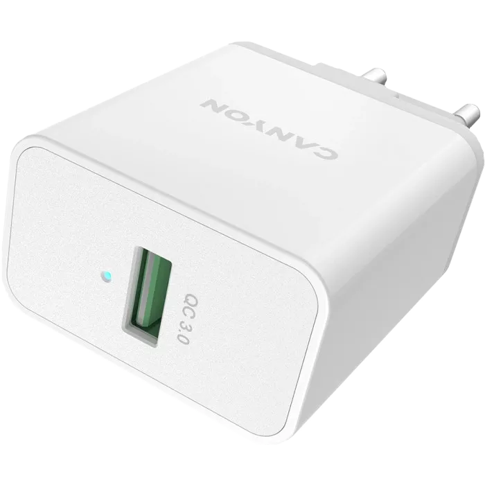 Canyon H-36-01 white (QC 36W) Сетевое зарядное устройство