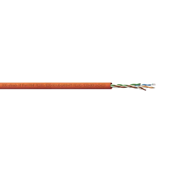 Алай КОРкЕН FRHF FE180/Eк30 (J-HX(St)H-PF FE180) 2х2х0,8 мм(бухта 210м.) Кабель