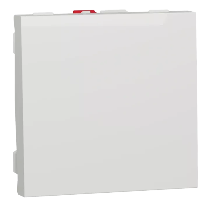Schneider Electric New Unica NU320118 Вимикач 1-клавішний схема 1, 10А 2 модулі білий