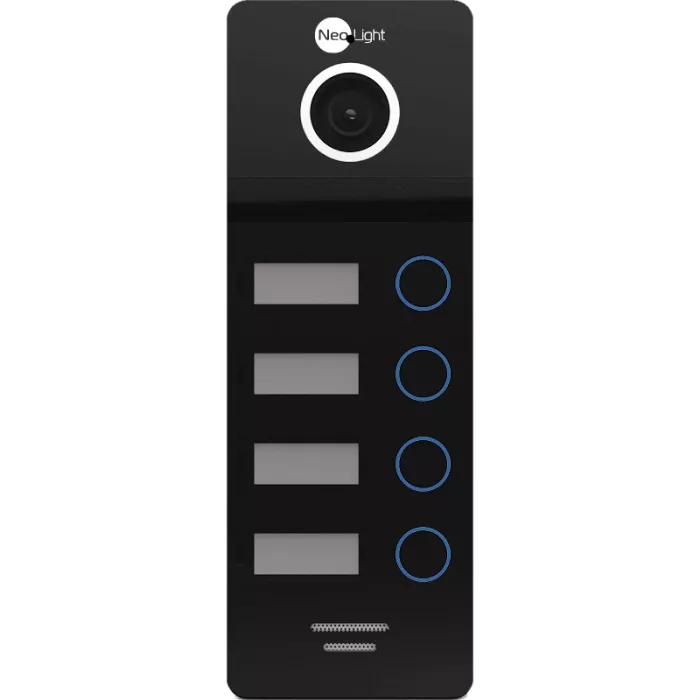 NeoLight NeoLight MEGA/4 Black Вызывная панель