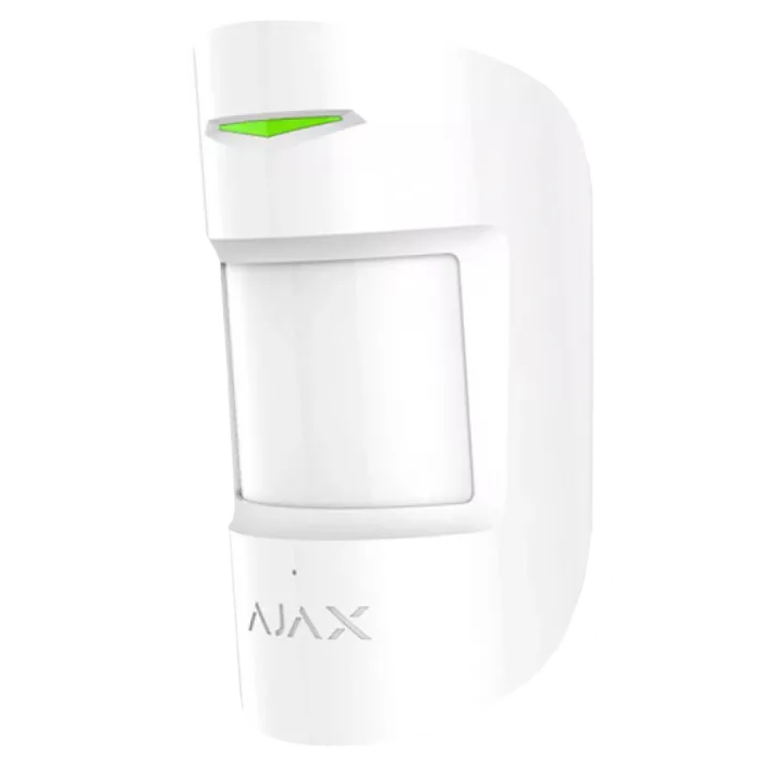 Бездротовий комбінований сповіщувач руху та розбиття скла Ajax Superior CombiProtect white Jeweller