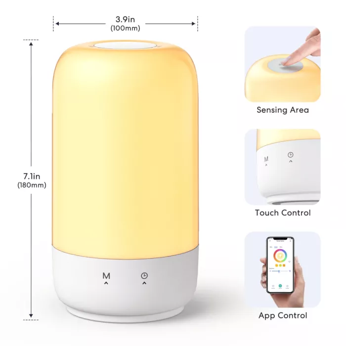 Meross MSL450HK(EU) Розумна настільна WiFi лампа Ambient Light