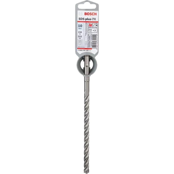 Bosch SDS Plus-7X 10x150x215 мм Бур д/арм.бетону