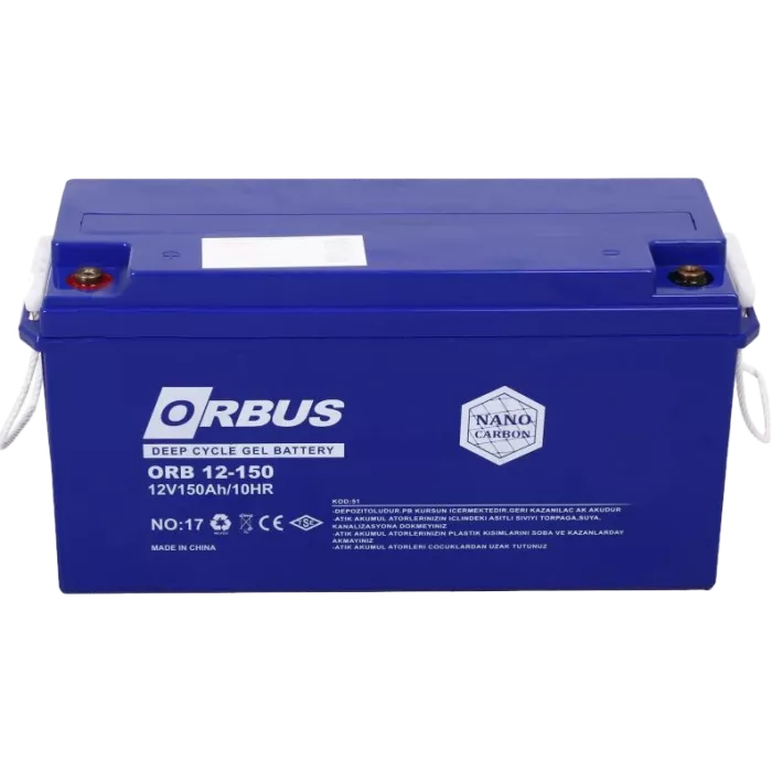 ORBUS CG12150 150A*г 12В гелева Свинцево-кислотна акумуляторна батарея