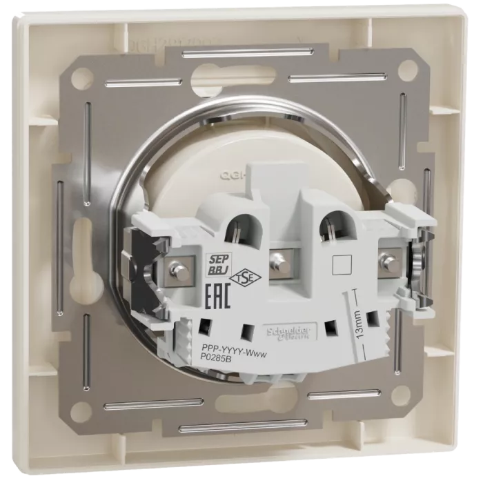 Schneider Electric Asfora EPH3000123 Розетка без заземлення