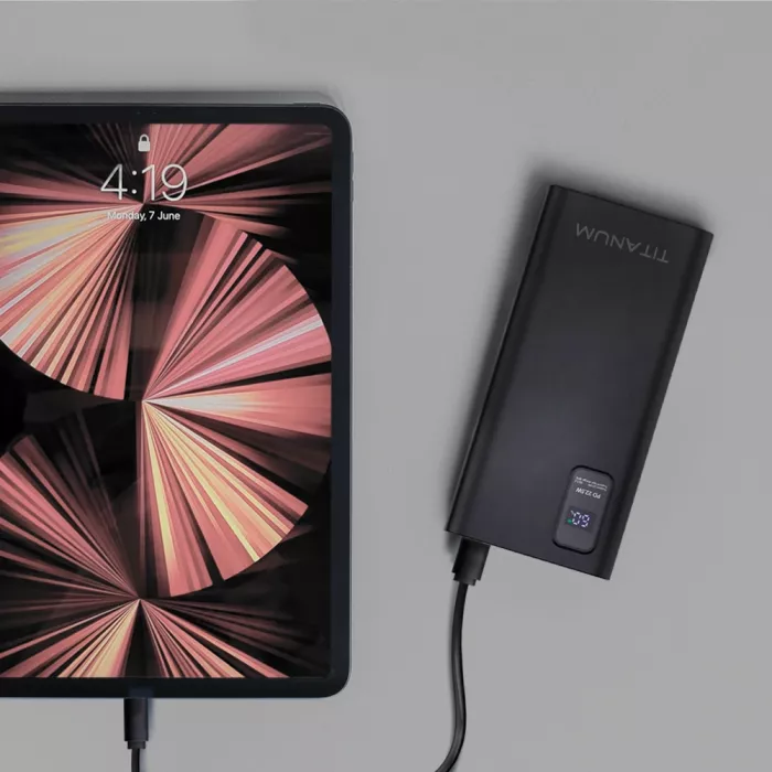 TITANUM 728S 30000mAh 22.5W Black Повербанк