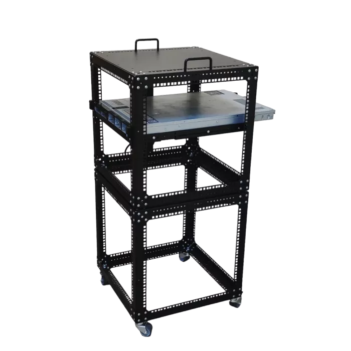 Cube 19" 9U CMS (UA-OFLC955-BK) Стійка-кронштейн