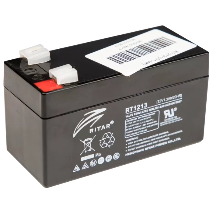Ritar RT1213 1.3 А*г 12В Свинцево-кислотна акумуляторна батарея