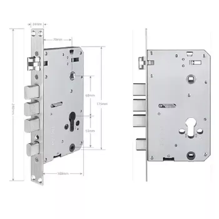 SEVEN LOCK SL-7767BFW Умный замок (врезная часть 7068)