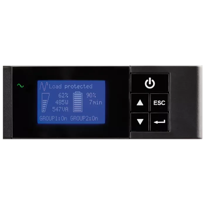 Eaton 5P 850VA/600W RM 1U RS232 4xC13 Джерело безперебійного живлення