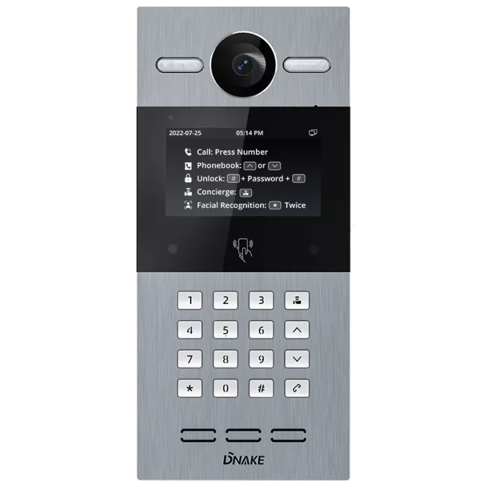 Dnake S615/S Android IP65 IK07 Виклична панель