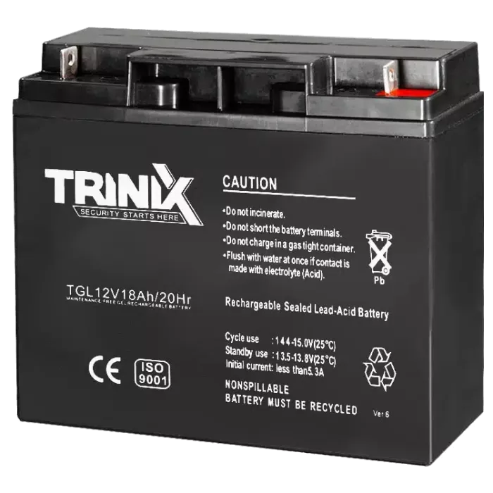 TRINIX GEL 12V 18Ah Акумуляторна батарея