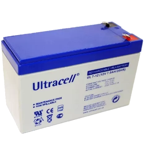 Ultracell UL7-12 7A*г 12В Свинцево-кислотна акумуляторна батарея