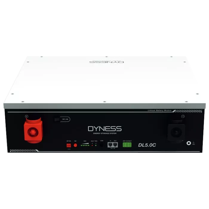 Dyness DL5.0C 51.2В 5.12 кВт•ч 100А Літієва акумуляторна батарея