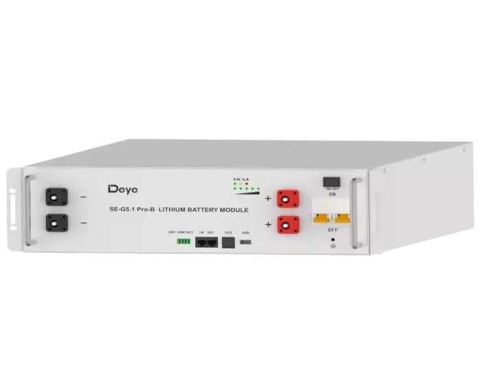 Deye SE-G5.1 Pro-B 51.2В 100А*год 100А Літієва акумуляторна батарея