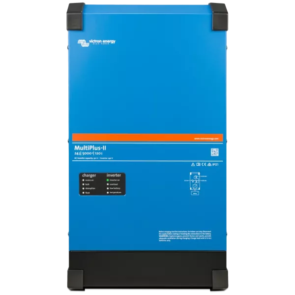VictronEnergy MultiPlus-II 24/5000/120-50 однофазний чиста синусоїда Інвертор