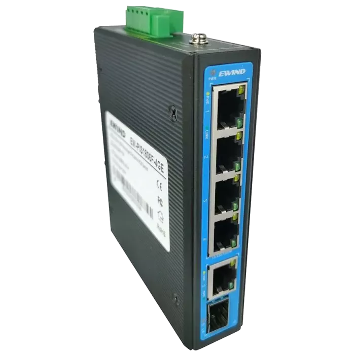 Ewind EW-PIS1806F-4GE PoE Комутатор 6 портів некерований