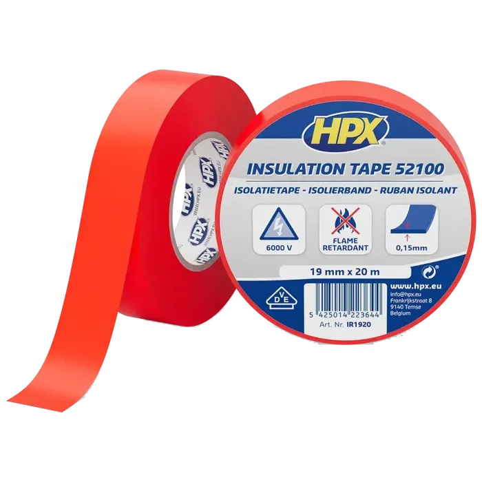 HPX IR1920 HPX52100 19мм х 20м Лента ПВХ изоляционная