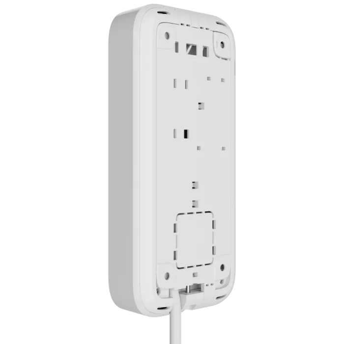 Клавіатура дротова сенсорна Ajax Superior KeyPad TouchScreen white Fibra