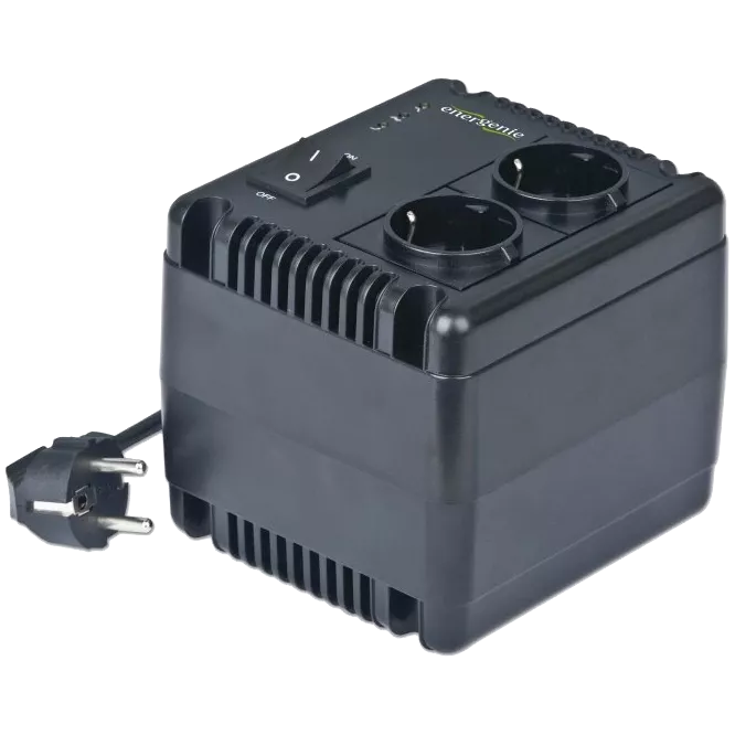 EnerGenie EG-AVR-1001 220В 1000 ВА Автоматичний регулятор та стабілізатор