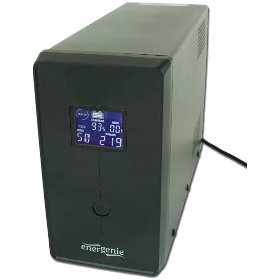 EnerGenie EG-UPS-033 1200ВA аппроксимированная синусоида Джерело безперебійного живлення