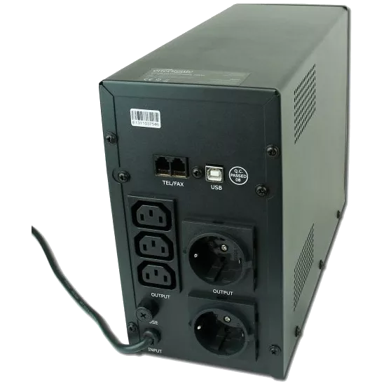 EnerGenie EG-UPS-033 1200ВA аппроксимированная синусоида Джерело безперебійного живлення