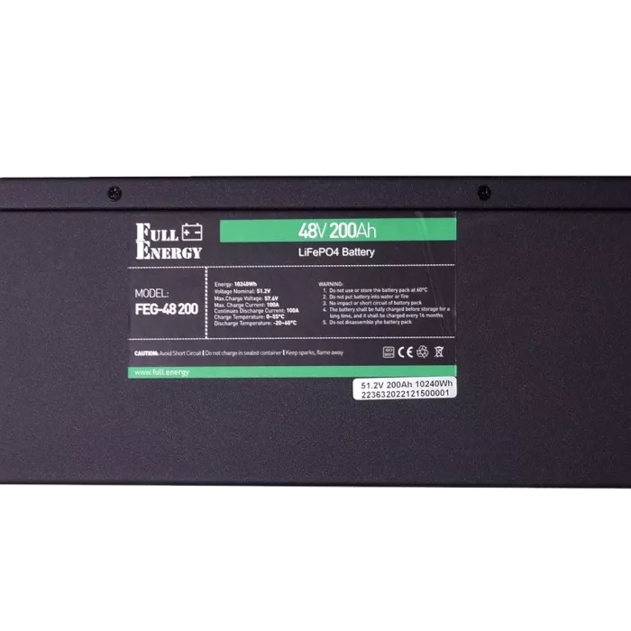 Full Energy FEG-48200 48В 200А·ч Литиевая аккумуляторная батарея