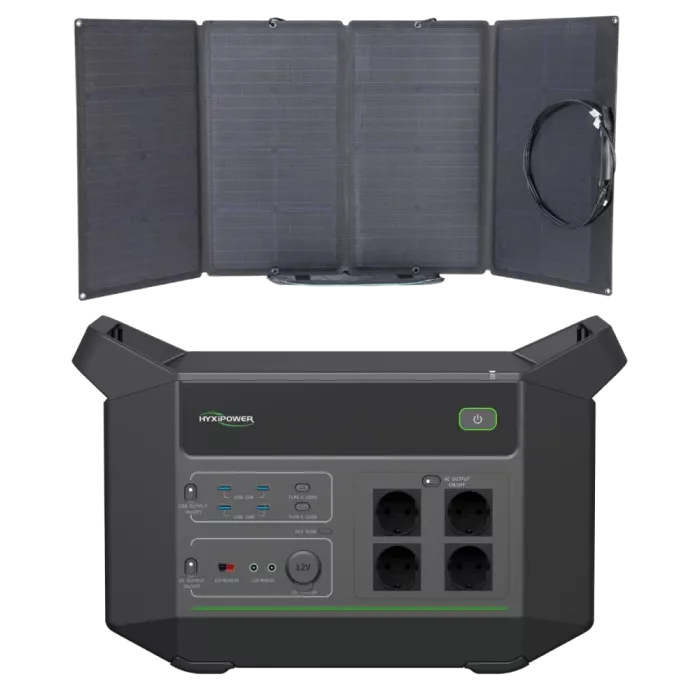 HYXiPower HYX-EA2500 + EcoFlow 160W Система автономного живлення однофазна