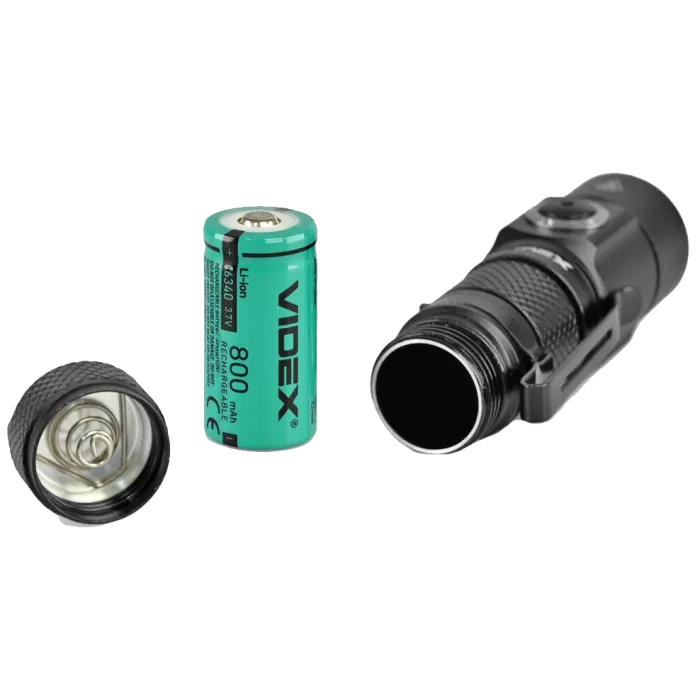 VIDEX VLF-A351 300Lm 5000K Портативний світлодіодний ліхтарик