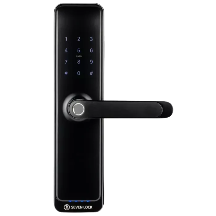 SEVEN LOCK SL-7767BF black Умный замок