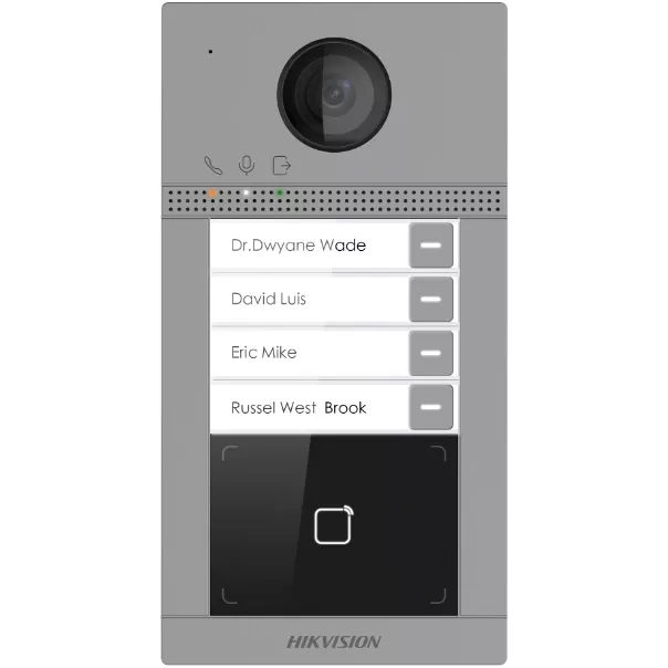 DS-KV8413-WME1(B)/Flush 2 Мп IP виклична панель з Wi-Fi