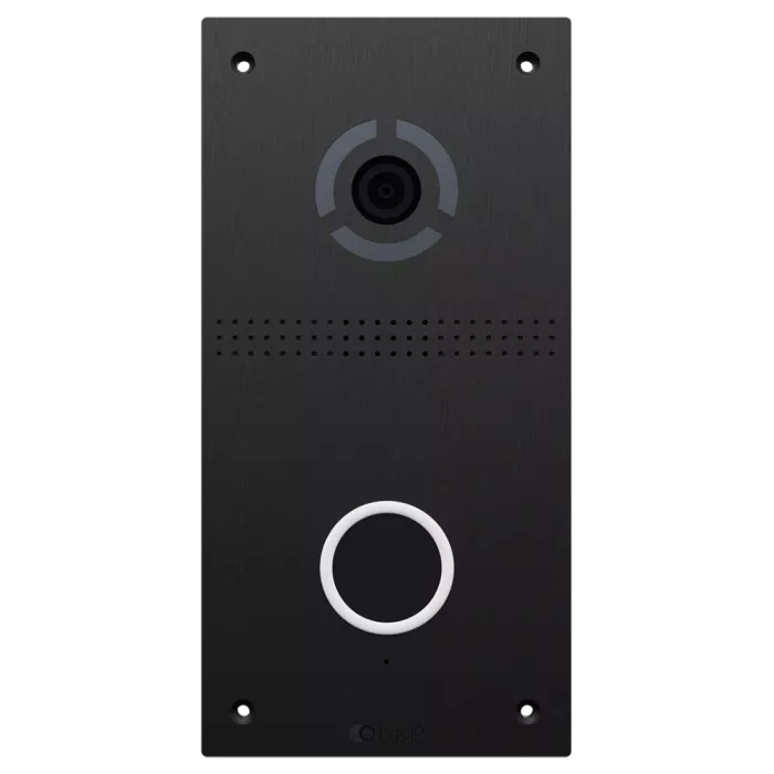 Bas-IP AV-05FD black  IP вызывная панель с бесконтактной кнопкой вызова