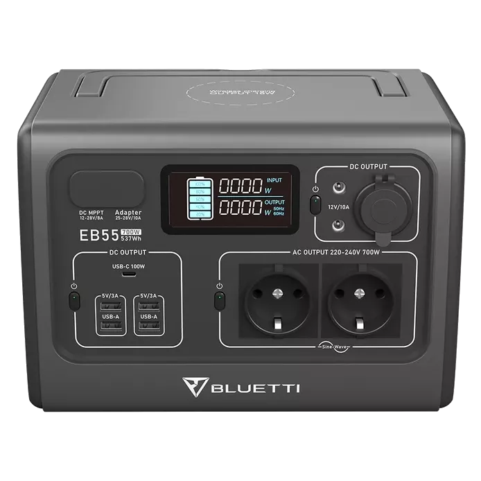 BLUETTI EB55 700W Портативне джерело живлення