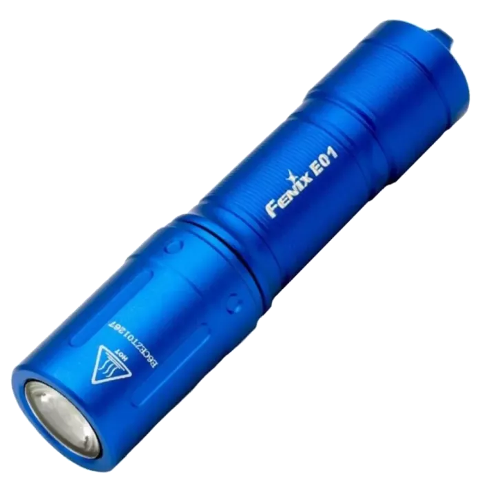 Fenix E01 V2.0 Фонарь ручной голубой