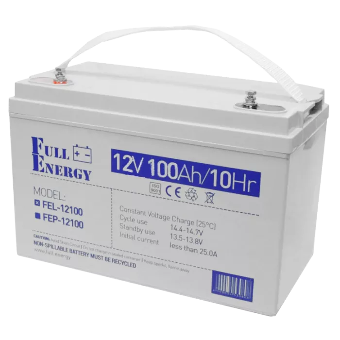 Full Energy FEL-12100 100А*ч 12В гелева Свинцево-кислотна акумуляторна батарея