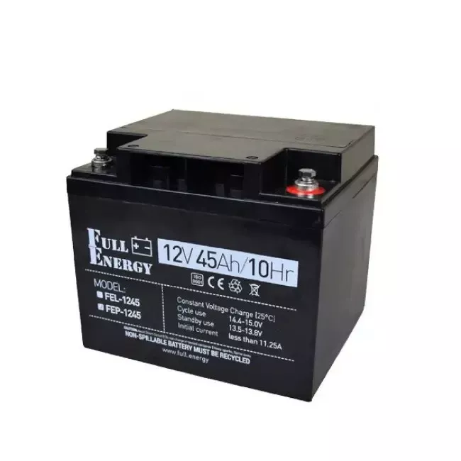 Full Energy FEP-1245 45А•ч 12В Свинцово-кислотная аккумуляторная батарея