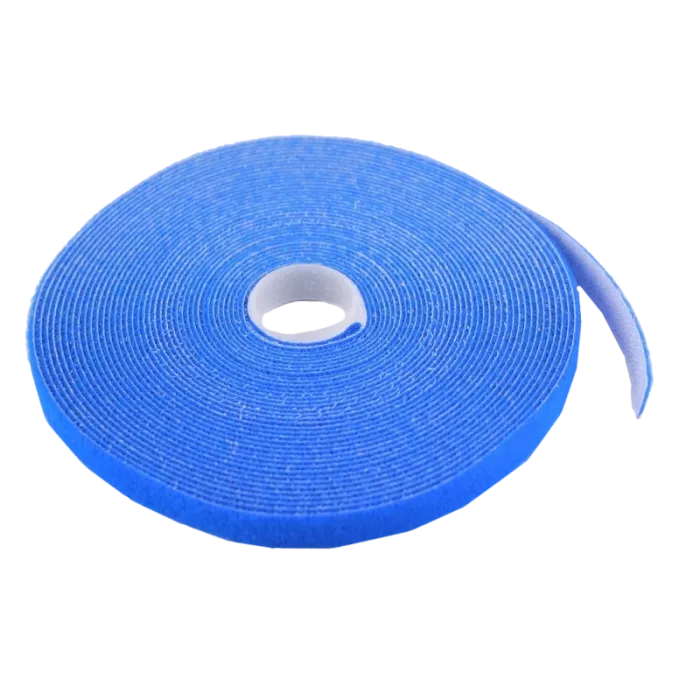 EPNew GT-1210-BL Стяжка-липучка, 12 мм x 10 м, моток, синяя