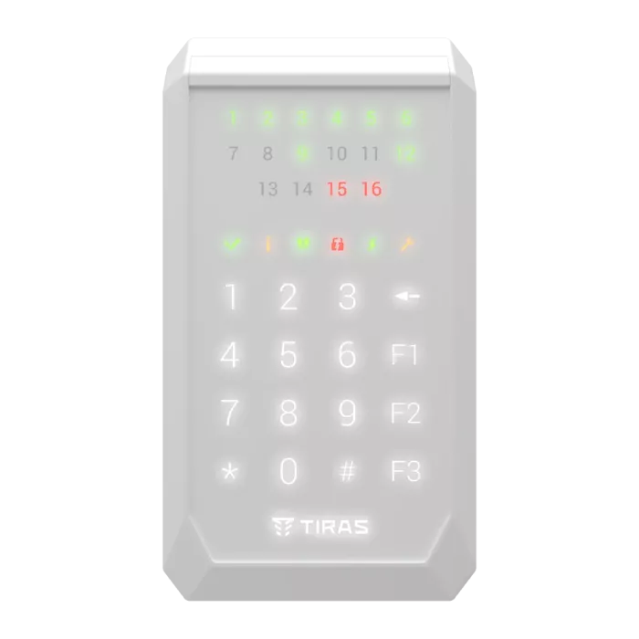 Tiras K-PAD16+(white) Клавиатура Тирас