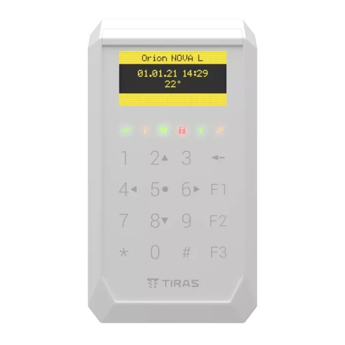 Tiras K-PAD OLED (white) Сенсорная клавиатура OLED Тирас