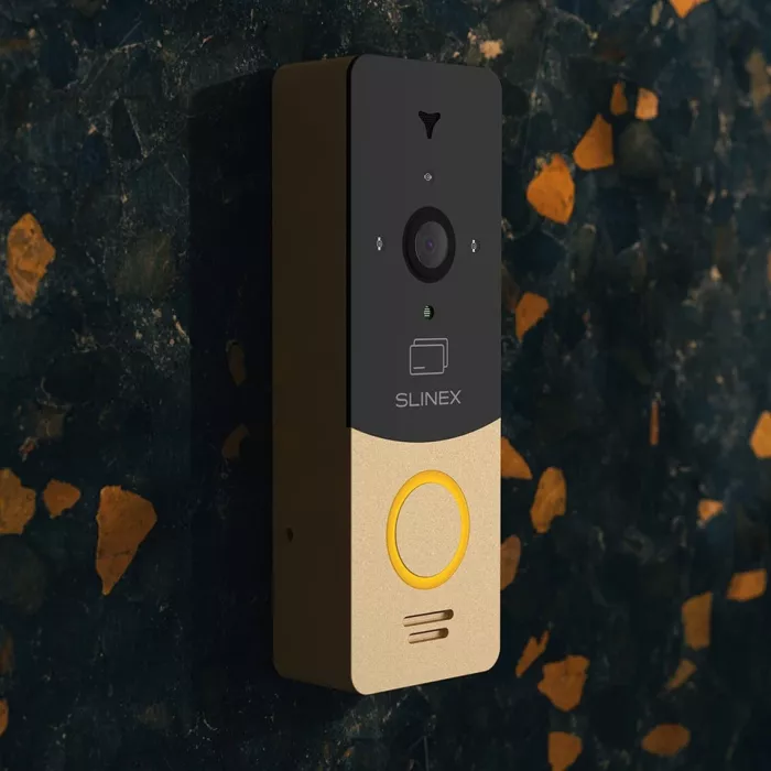 ML-20CRHD (black/gold) IP65 Виклична панель Slinex
