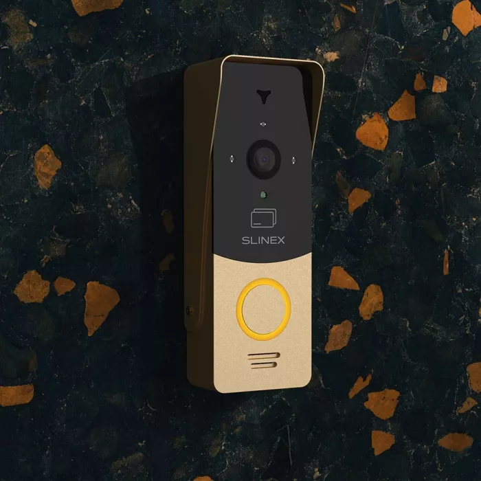 ML-20CRHD (black/gold) IP65 Виклична панель Slinex