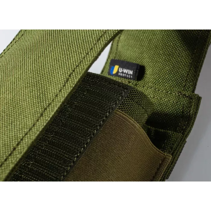 U-WIN Olive Подсумок АК закрытый липучка