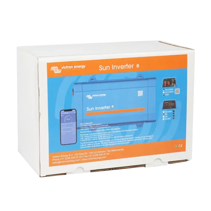 Victron Energy Sun Inverter 12/250-15 автономный однофазный чистая синусоида Инвертор