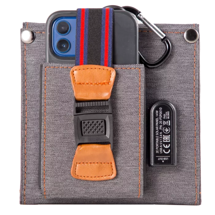 2E портативна 14 Вт USB-A 5V/2.4A Сонячна панель