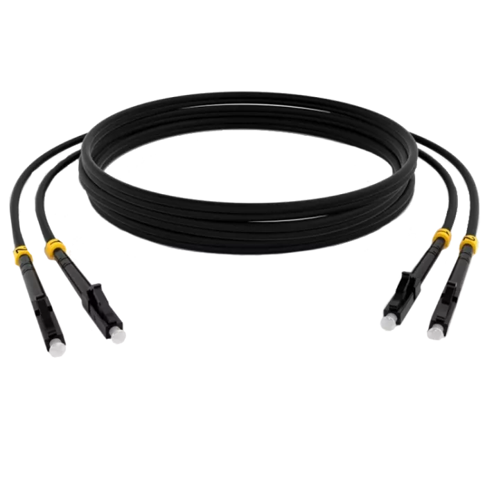 Патч-корд CMS оптичний LC-LC SM, duplex, 2м